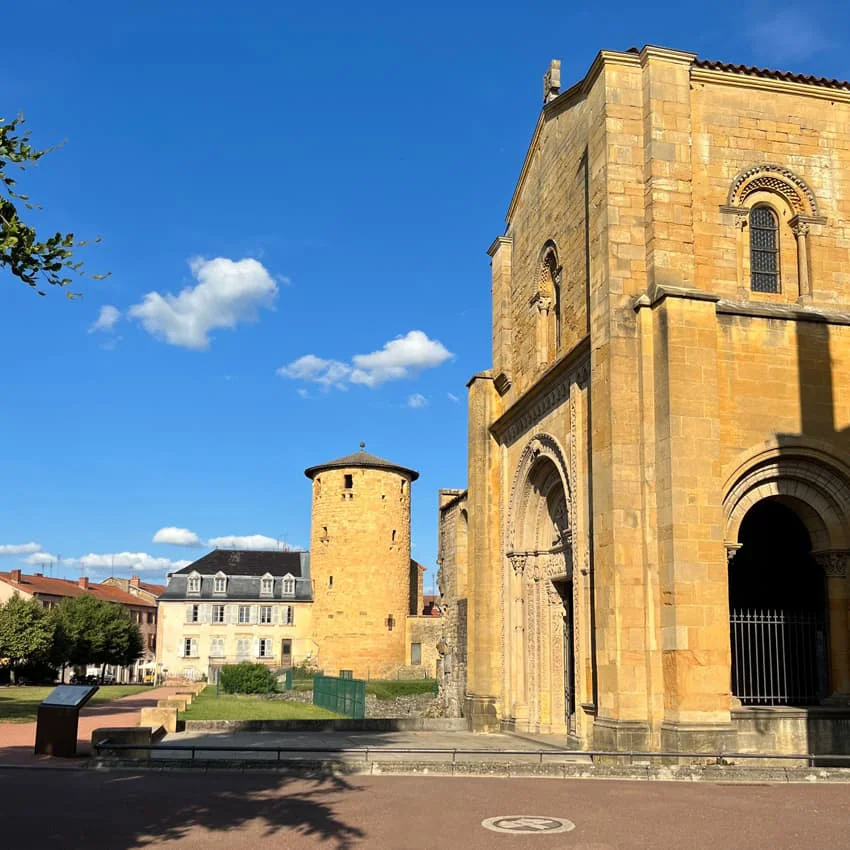 Abbaye de Charlieu (42) - La Grange au Camélias